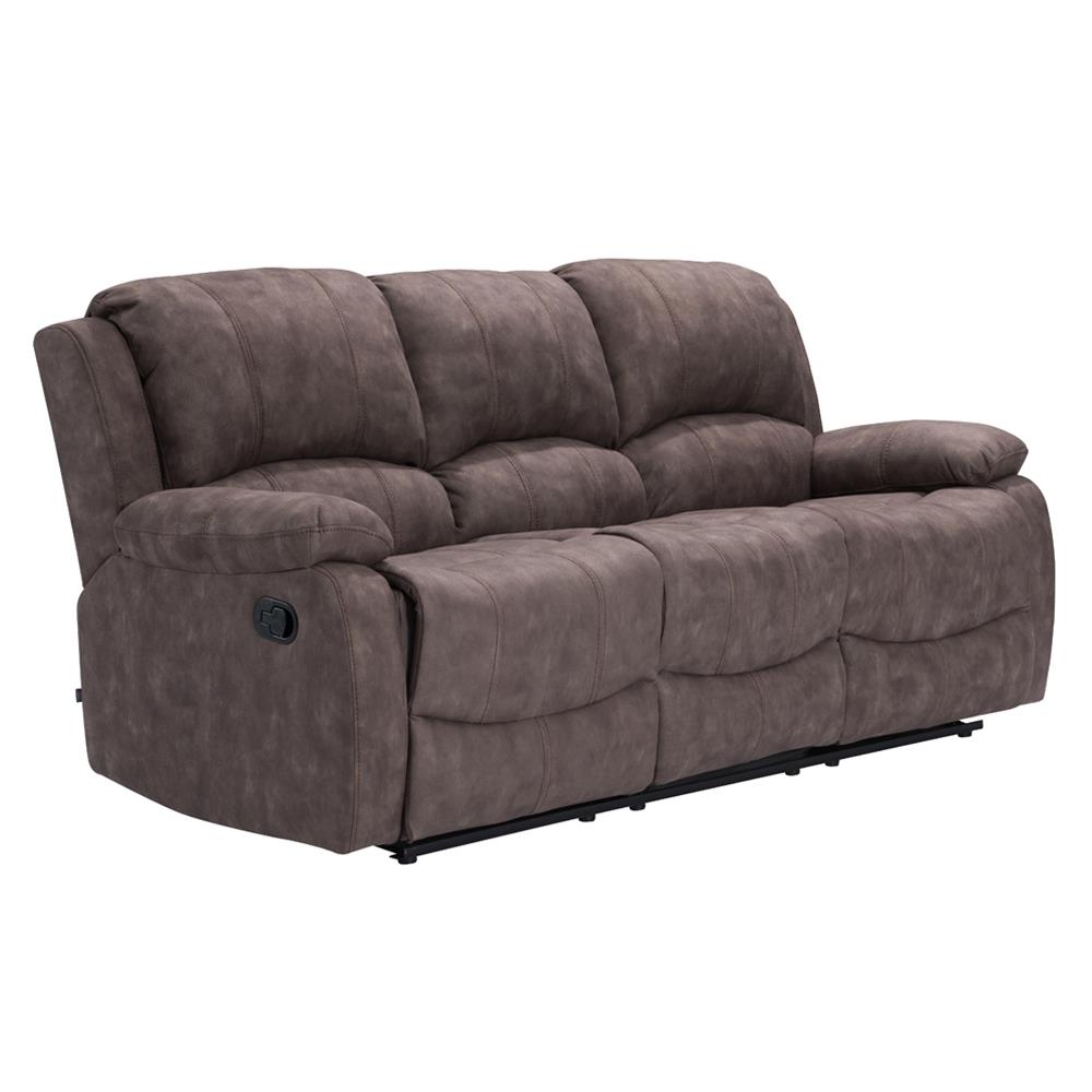 RECLINER 3 ที่นั่ง SURE HAMILTON HB-622/3RR สีน้ำตาล
