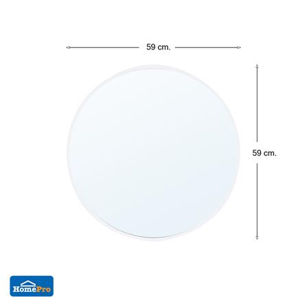 กระจกเงากรอบไม้ MOYA HP15 59x59 ซม._6