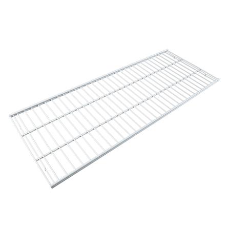 แผ่นชั้นตะแกรง STACKO FLEXI 80x30x2.5 ซม. สีขาว