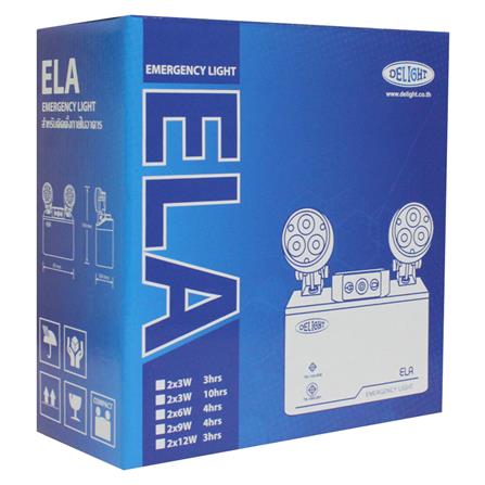 ไฟฉุกเฉิน LED สำรองไฟ 10 ชั่วโมง WARM WHITE DELIGHT รุ่น R01213_2