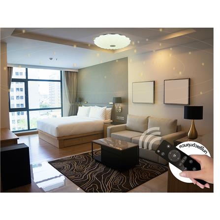 ไฟเพดาน LED HI-TEK HFIL335DCW 15 นิ้ว 35 วัตต์ DAYLIGHT/COOL WHITE/WARM WHITE สีขาว_3