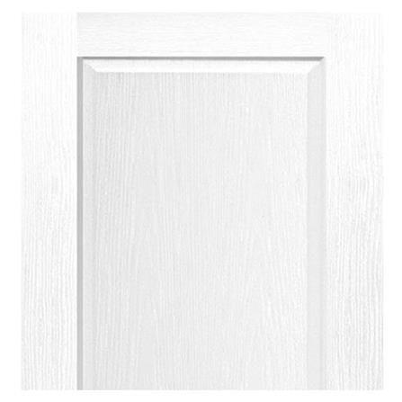 ประตูภายใน HDF METRO BOSA 101 ดารารัตน์ 80X200 ซม. สีขาว ไม่เจาะลูกบิด_2