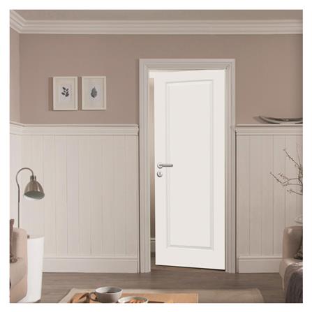 ประตูภายใน HDF METRO BOSA 101 ดารารัตน์ 80X200 ซม. สีขาว ไม่เจาะลูกบิด_3