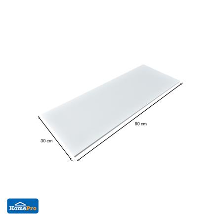แผ่นชั้นเหล็กเรียบ STACKO FLEXI 80x30x2.5 ซม. สีขาว_3