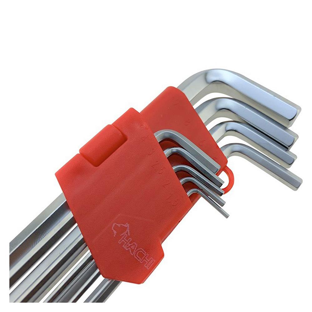 ประแจหกเหลี่ยม HACHI 9 ชิ้น/ชุด