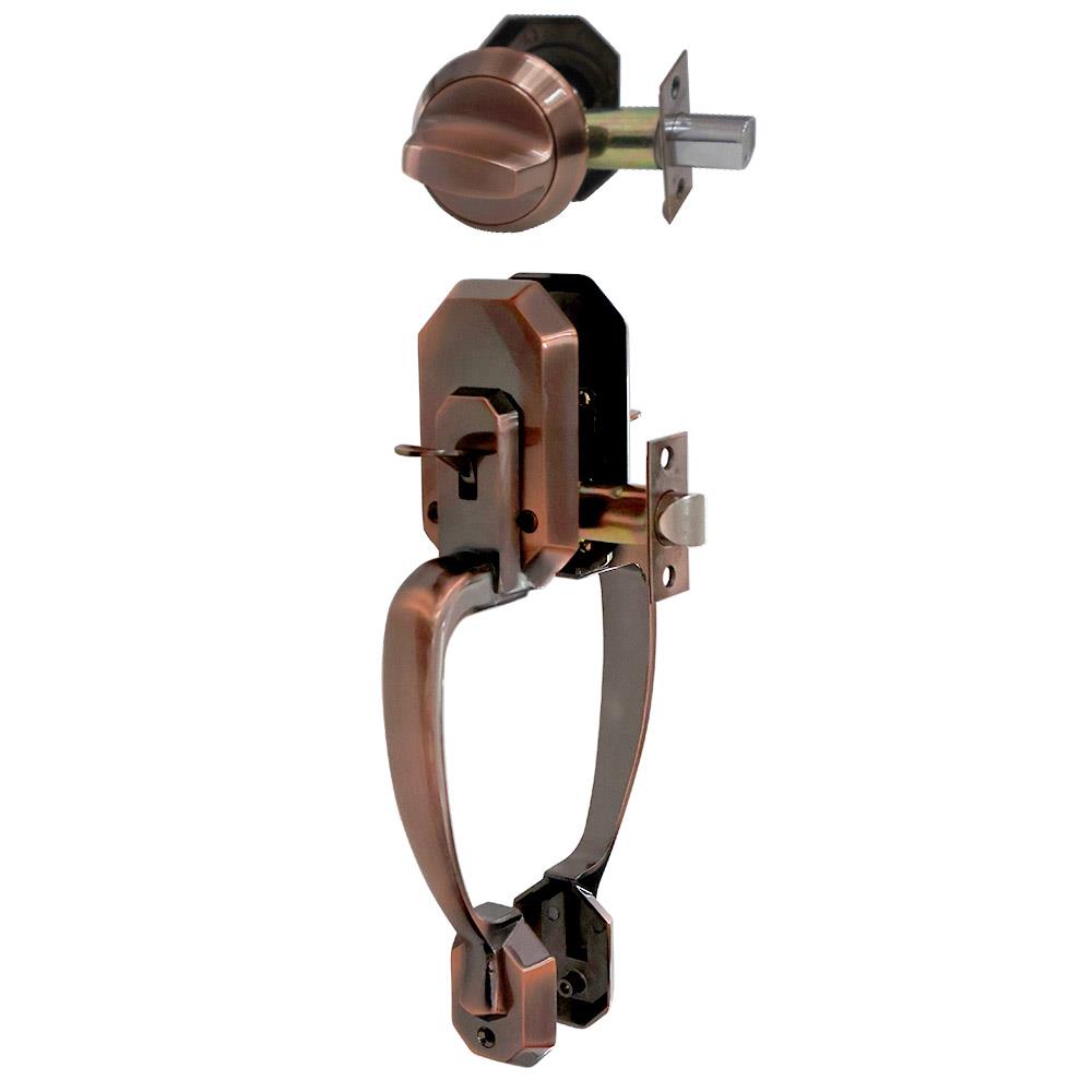 มือจับประตูใหญ่ SOLO 8211 สีทองแดงรมดำ