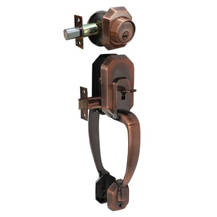 มือจับประตูใหญ่ SOLO 8211 สีทองแดงรมดำ_3