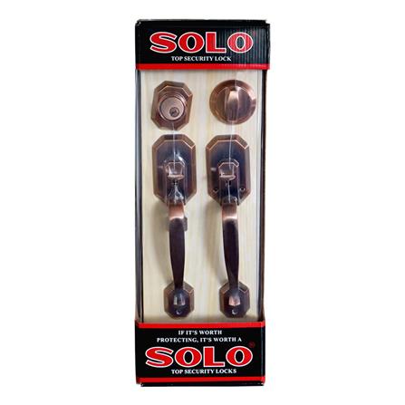 มือจับประตูใหญ่ SOLO 8211 สีทองแดงรมดำ_5