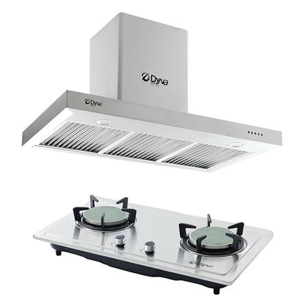 เตาฝัง+เครื่องดูดควัน DYNA HOME DF1022S+DH0690_0