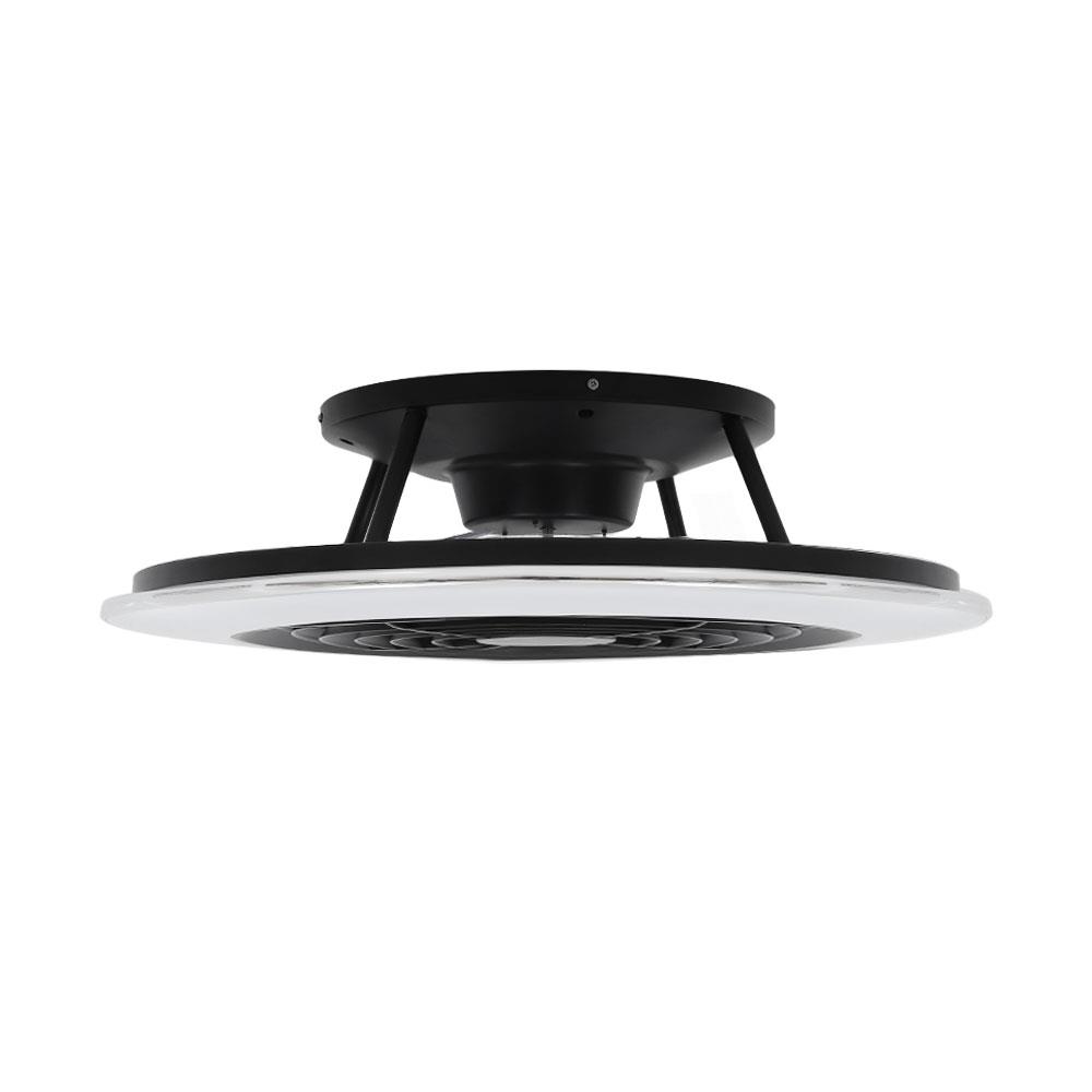 พัดลมไฟเพดาน LED CARINI TRY-NOVA105BK 60 วัตต์ COOLWHITE/DAYLIGHT/WARMWHITE สีดำ 25 นิ้ว