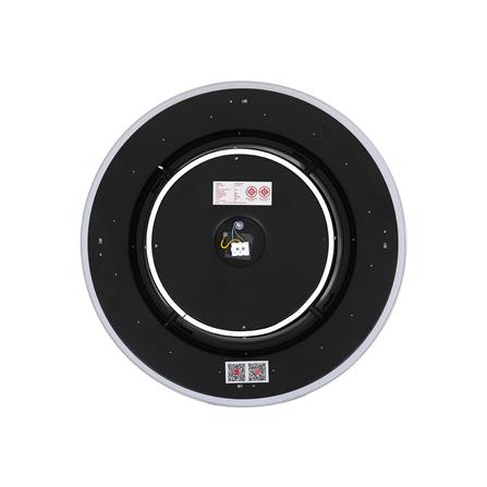 พัดลมไฟเพดาน LED CARINI TRY-NOVA105BK 60 วัตต์ COOLWHITE/DAYLIGHT/WARMWHITE สีดำ 25 นิ้ว_3