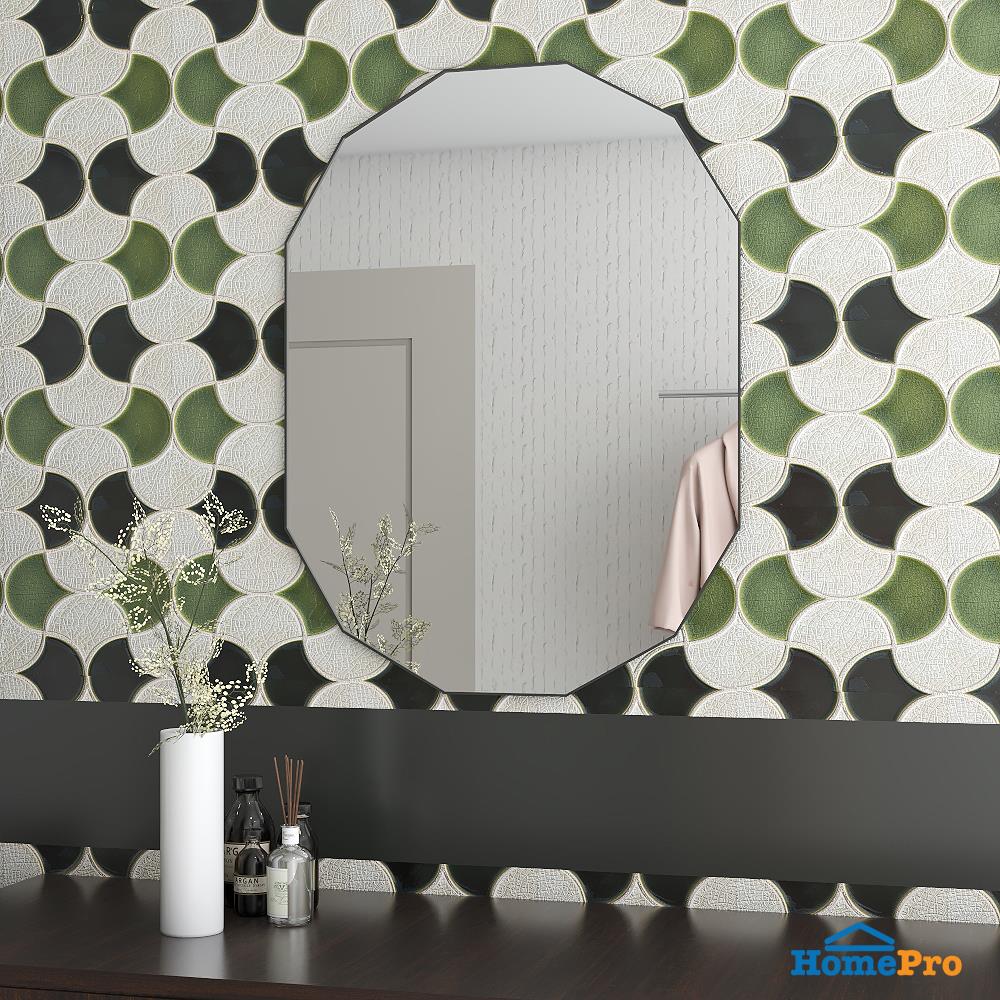 กระจกเงาแกะลาย MOYA HLD001 60x80 ซม.