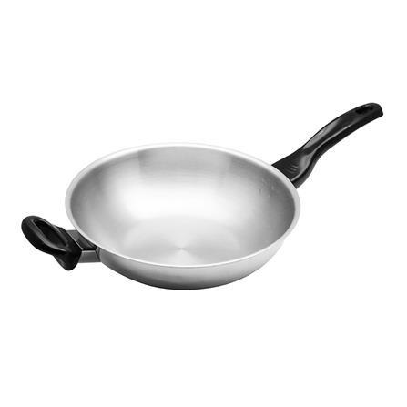 กระทะลึกมีด้ามหู หัวม้าลาย VITALUX 3PLY IH 28 ซม._0