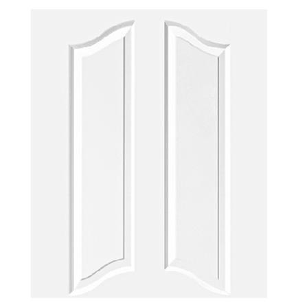 ประตูภายใน HDF METRO 403 ยูงทอง 80X200 ซม. สีรองพื้น ไม่เจาะลูกบิด_2