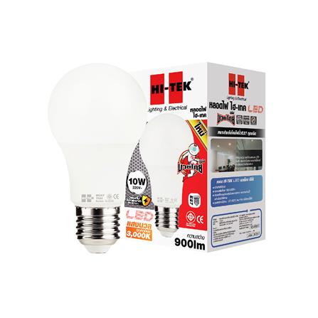 หลอด LED HI-TEK มวยไทย 10 วัตต์ E27 WARMWHITE_1