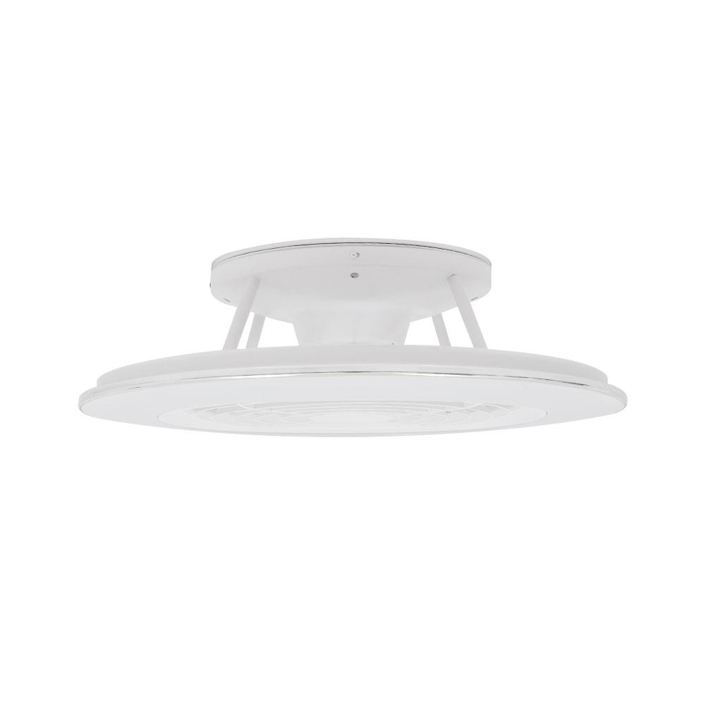 พัดลมไฟเพดาน LED CARINI TRY-NOVA105WH 60 วัตต์ COOLWHITE/DAYLIGHT/WARMWHITE สีขาว 25 นิ้ว