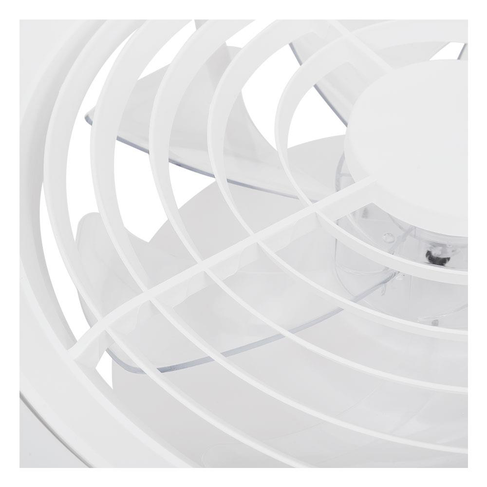 พัดลมไฟเพดาน LED CARINI TRY-NOVA105WH 60 วัตต์ COOLWHITE/DAYLIGHT/WARMWHITE สีขาว 25 นิ้ว