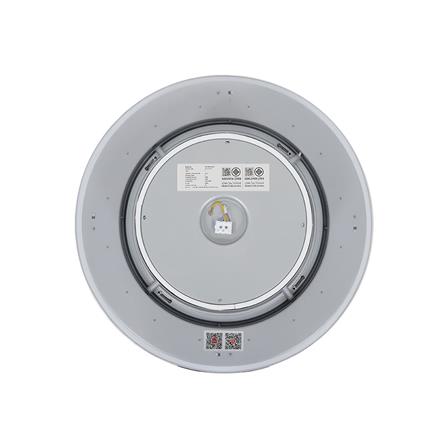 พัดลมไฟเพดาน LED CARINI TRY-NOVA105SV 60 วัตต์ COOLWHITE/DAYLIGHT/WARMWHITE สีเงิน 25 นิ้ว_3