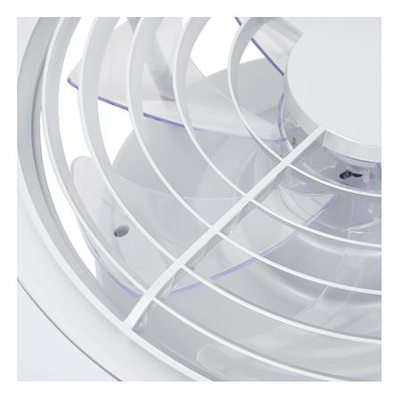 พัดลมไฟเพดาน LED CARINI TRY-NOVA105SV 60 วัตต์ COOLWHITE/DAYLIGHT/WARMWHITE สีเงิน 25 นิ้ว_4