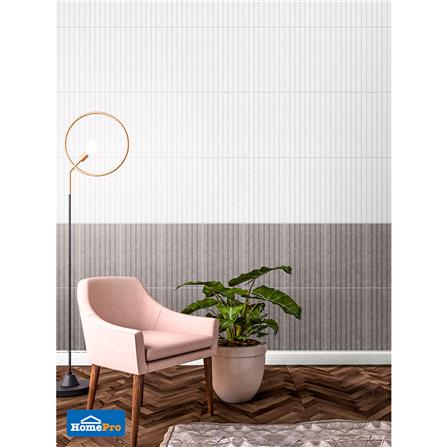 กระเบื้องผนัง 25x40 ซม. TARA เชอรีน เกรย์ 1 ตร.ม._1