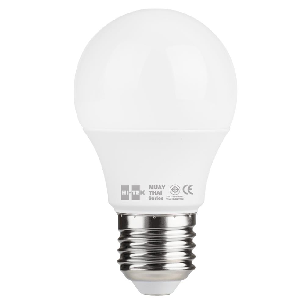 หลอด LED HI-TEK มวยไทย 5 วัตต์ E27 WARMWHITE