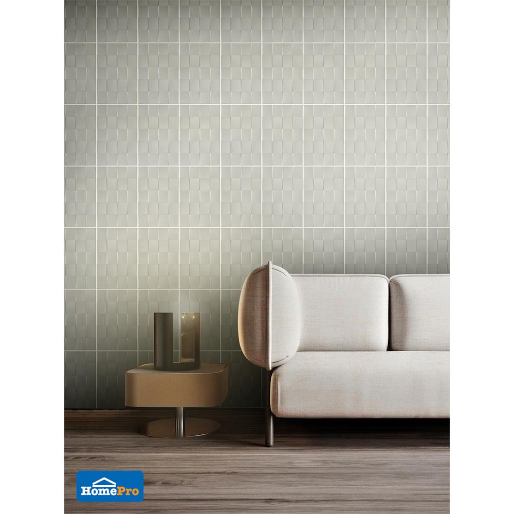 กระเบื้องผนัง 8x12 นิ้ว COTTO ฟอกซ์ ซิงค์ ขาว 1M2