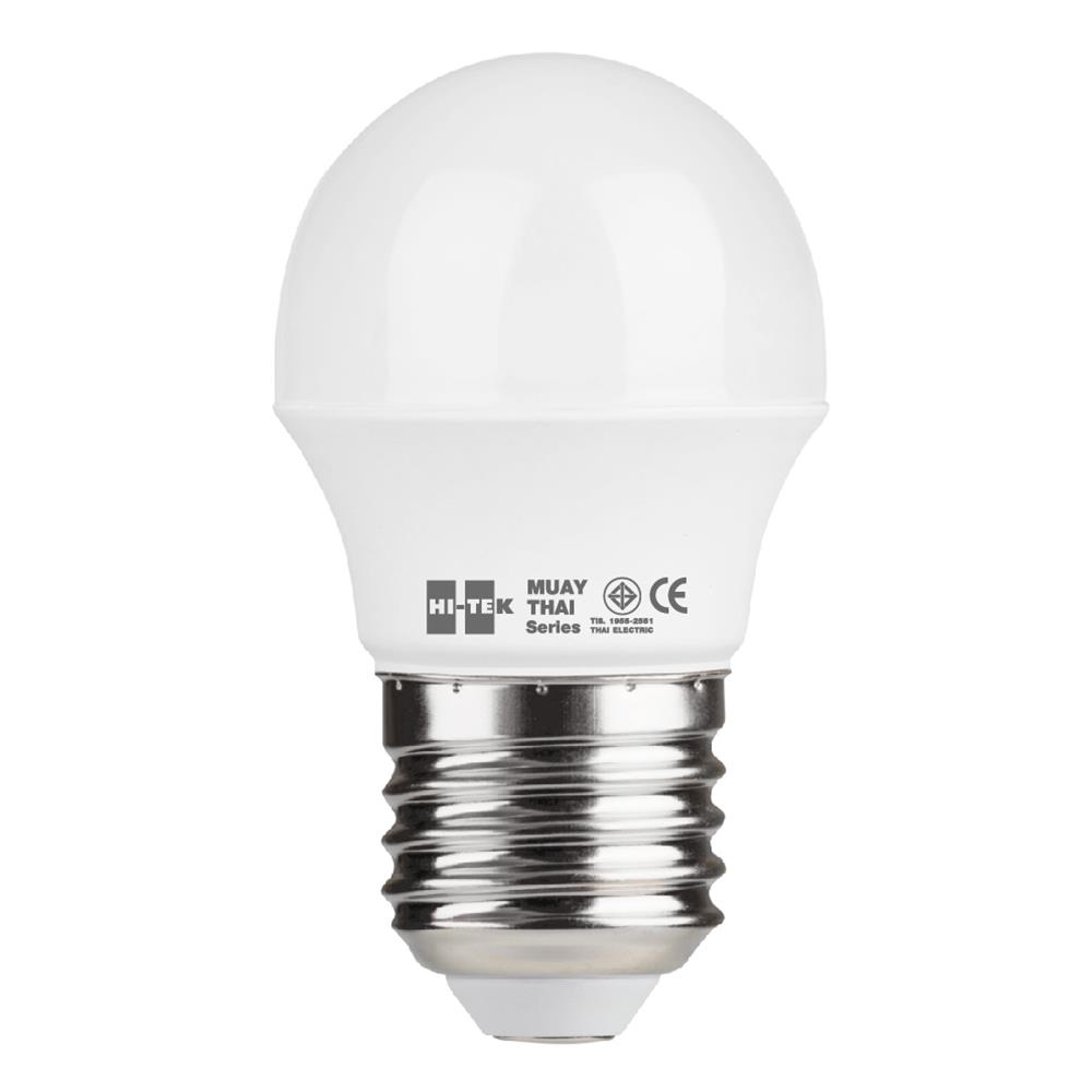 หลอด LED HI-TEK มวยไทย 3 วัตต์ E27 DAYLIGHT