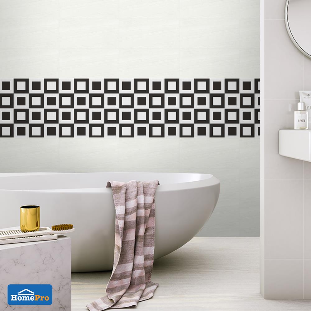 กระเบื้องผนัง 30x60 ซม. TARA ออสบอร์น เทาอ่อน 0.9 ตร.ม.