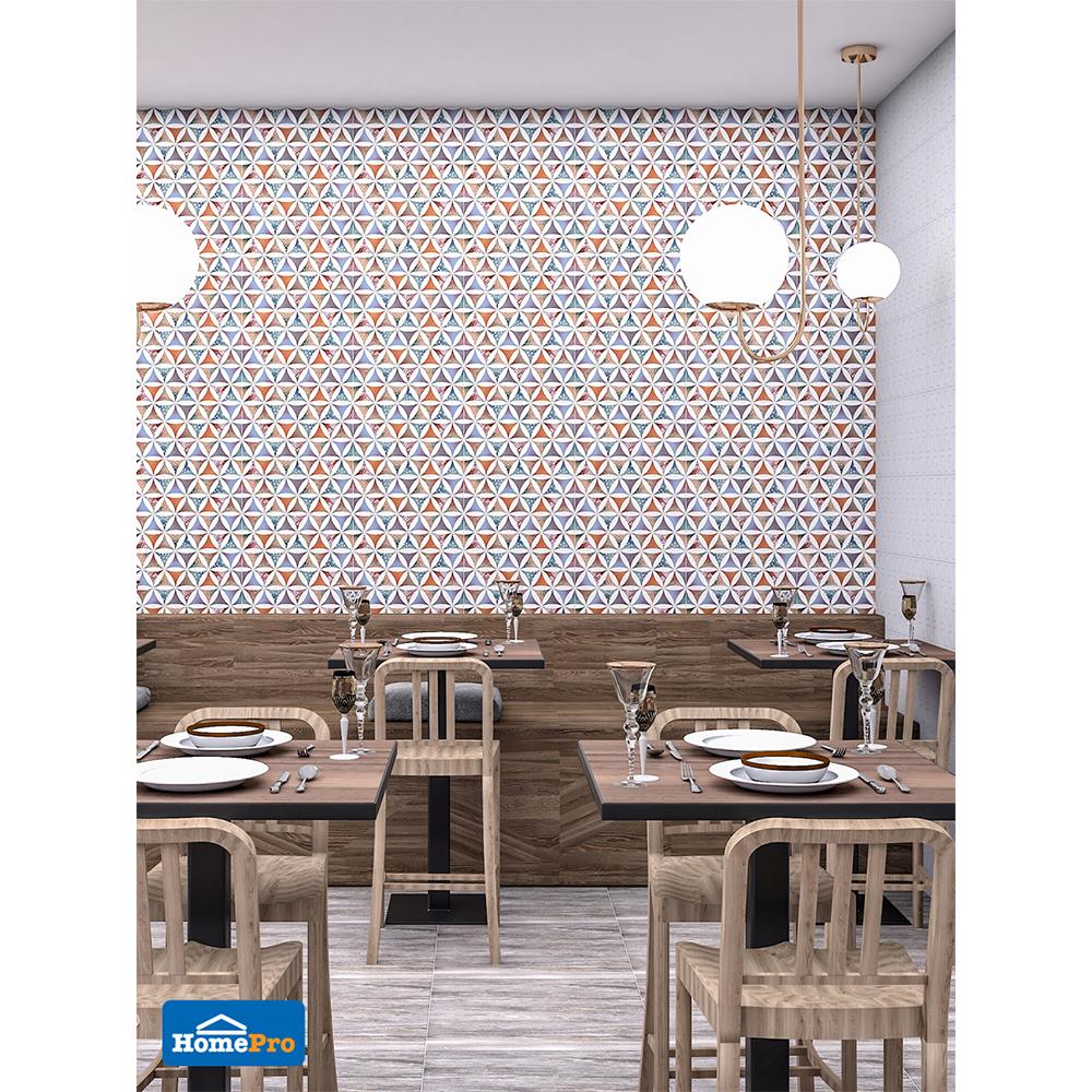 กระเบื้องผนัง 30x45 ซม. TARA วินซี่ มัลติคัลเลอร์ 0.81M2