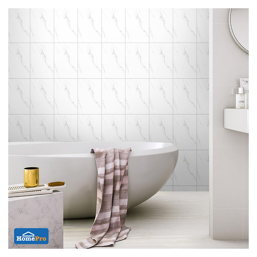 กระเบื้องผนัง 30x45 ซม. TARA นิวลิน ไวท์ 0.81M2