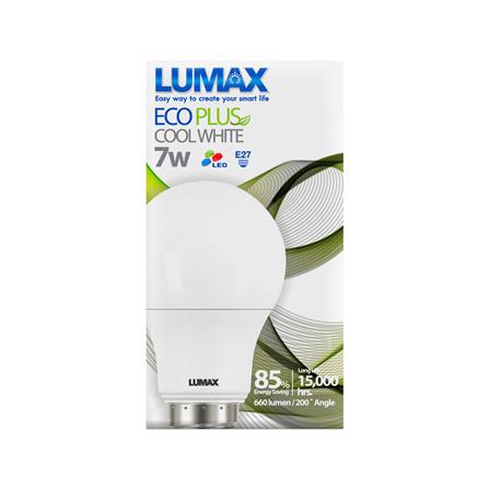 หลอด LED LUMAX A60 ECO PLUS 7 วัตต์ E27 COOLWHITE_1