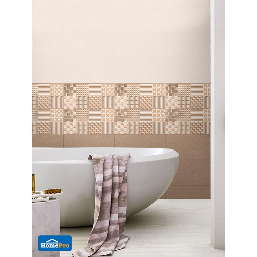 กระเบื้องผนัง 40x80 ซม. TARA เดเมียน มัลติคัลเลอร์