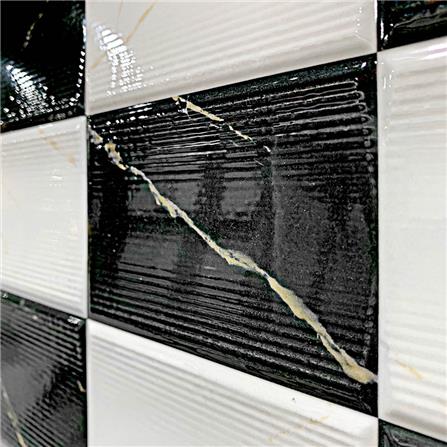 กระเบื้องผนัง 30x45 ซม. TARA ไทเลอร์กลาง ขาว-ดำ 0.81M2_1