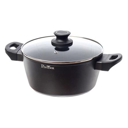 หม้อต้ม 24cm+ฝาแก้ว POWER PINTINOX_0