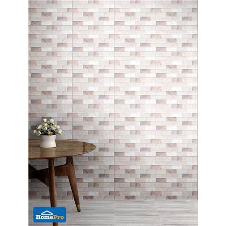 กระเบื้องผนัง 25x40 ซม. อลิน่า บราวน์ 1M2_4
