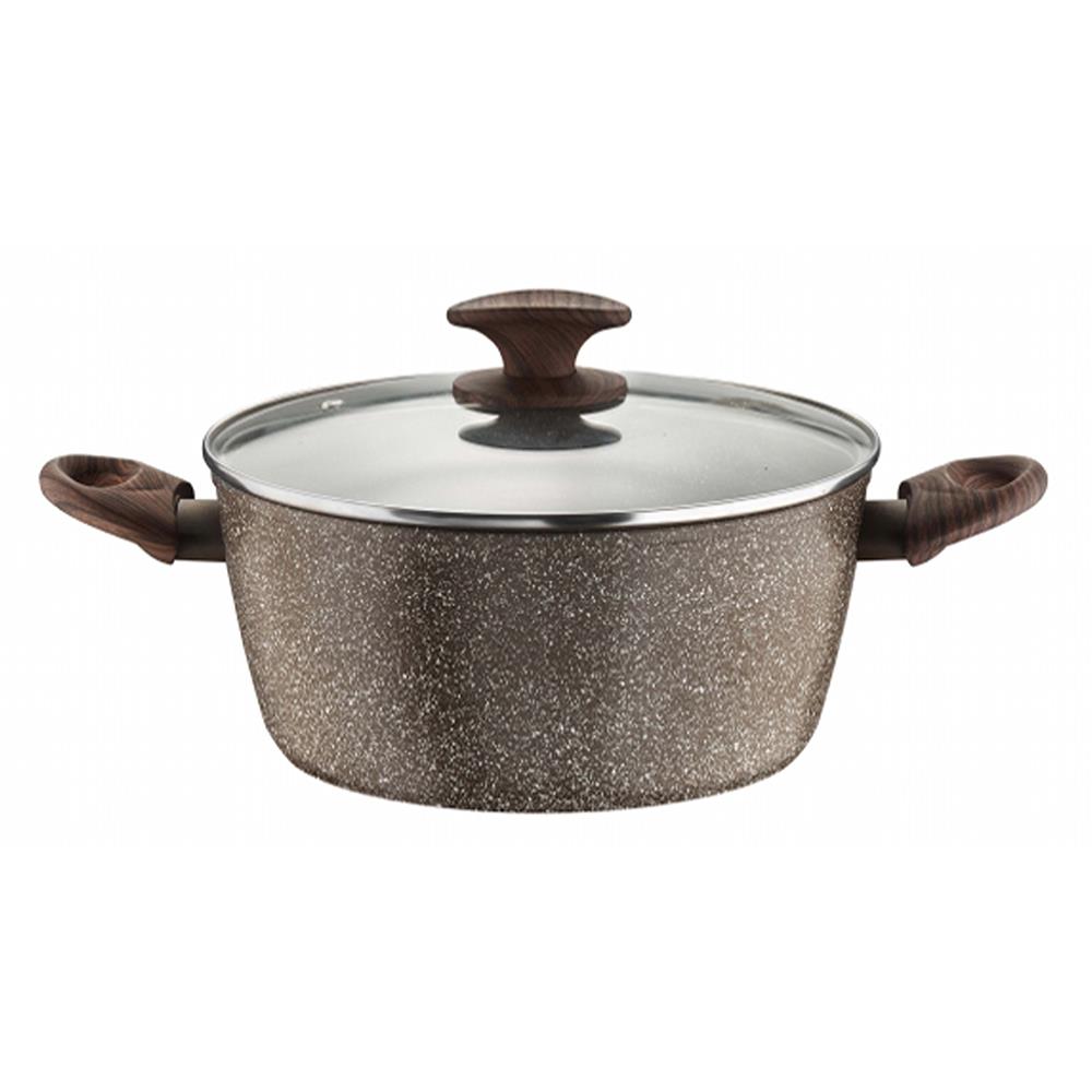 หม้อต้ม 24cm+ฝาแก้ว CHALET PINTINOX