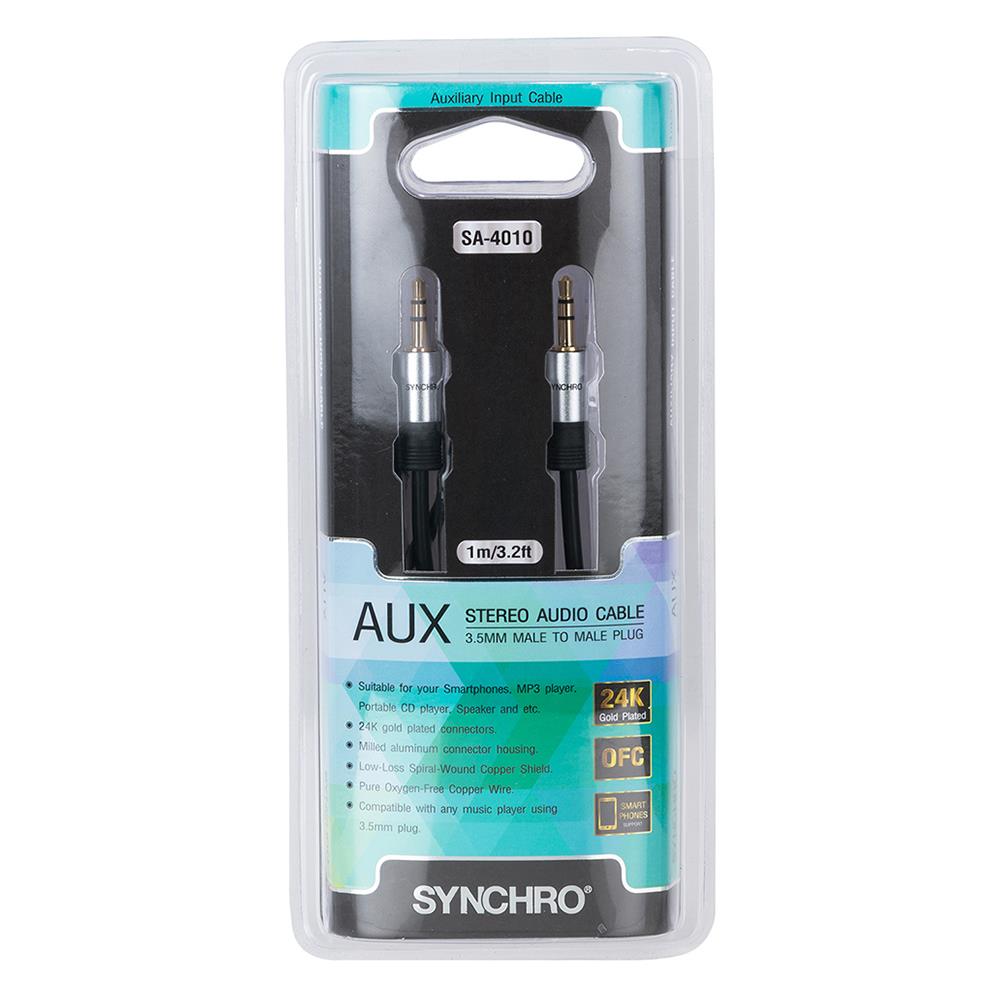 สายสัญญาณเสียง SYNCHRO SA-4010 1 ม.