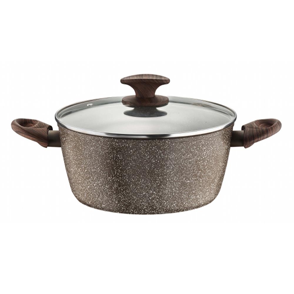 หม้อต้ม 20cm+ฝาแก้ว CHALET PINTINOX