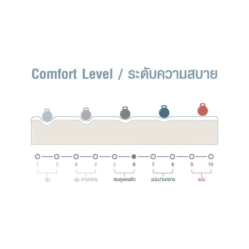 ที่นอน 6 ฟุต SERA GRANDE WELLNESS