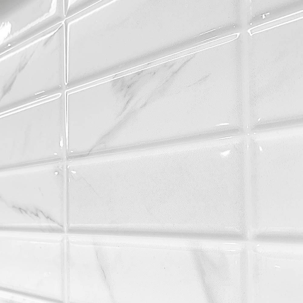 กระเบื้องผนัง 25x40 ซม. เอสเธอร์ สแควร์ ไวท์ 1M2