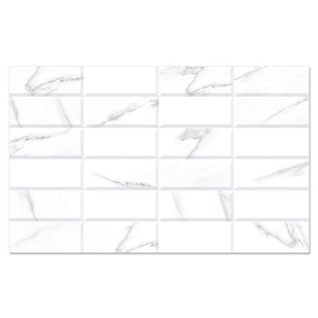 กระเบื้องผนัง 25x40 ซม. เอสเธอร์ สแควร์ ไวท์ 1M2_0