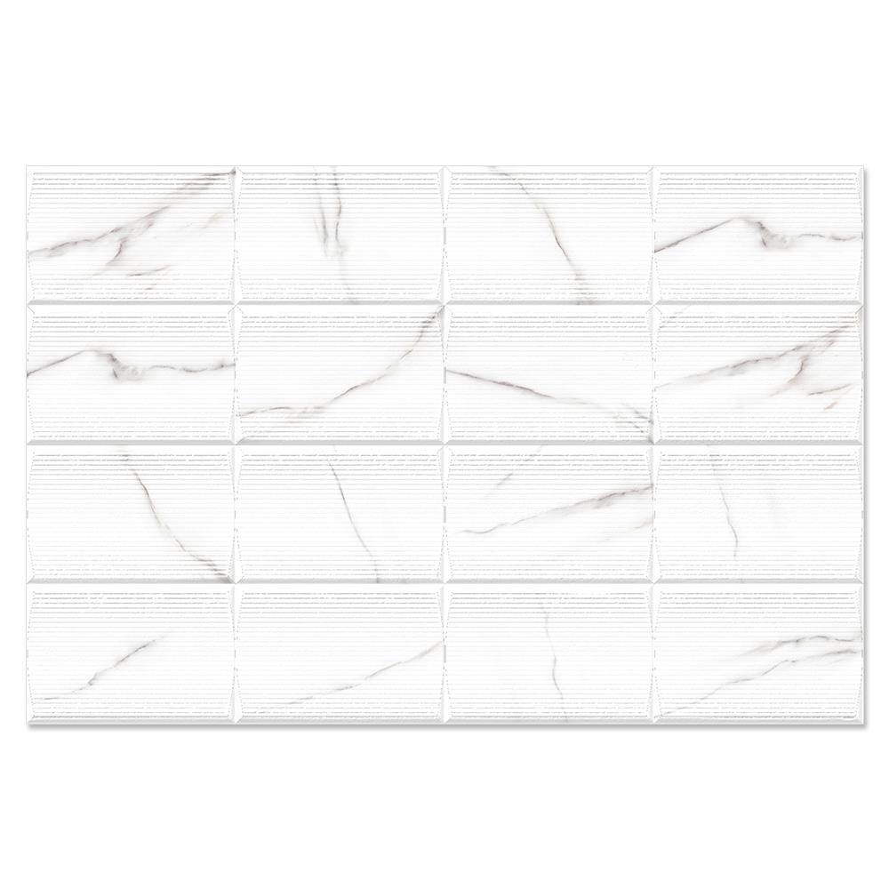 กระเบื้องผนัง 30x45 ซม. TARA นิวลิน กลาง ไวท์ 0.81M2