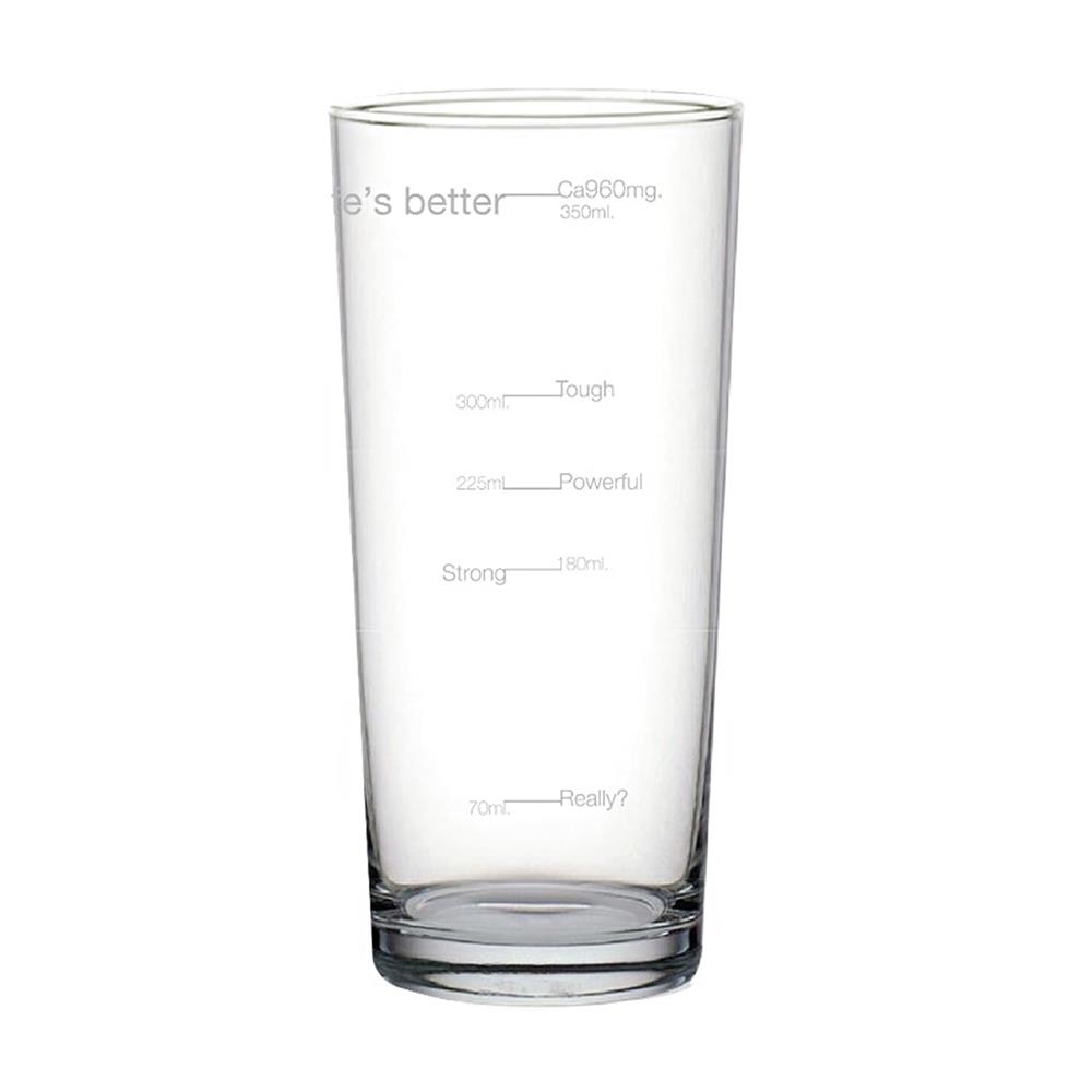 แก้วน้ำ 430ml OCEAN GLASS GET STRONGแพ็ค 2 ใบ