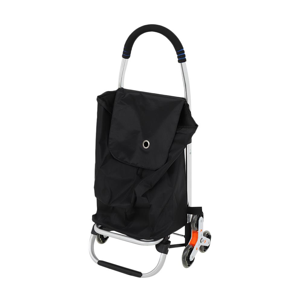 รถเข็นช้อปปิ้งพับได้ มีกระเป๋า 6 ล้อ MATALL Z8 25 กก.