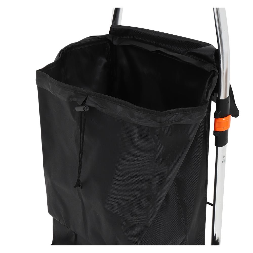 รถเข็นช้อปปิ้งพับได้ มีกระเป๋า 6 ล้อ MATALL Z8 25 กก.