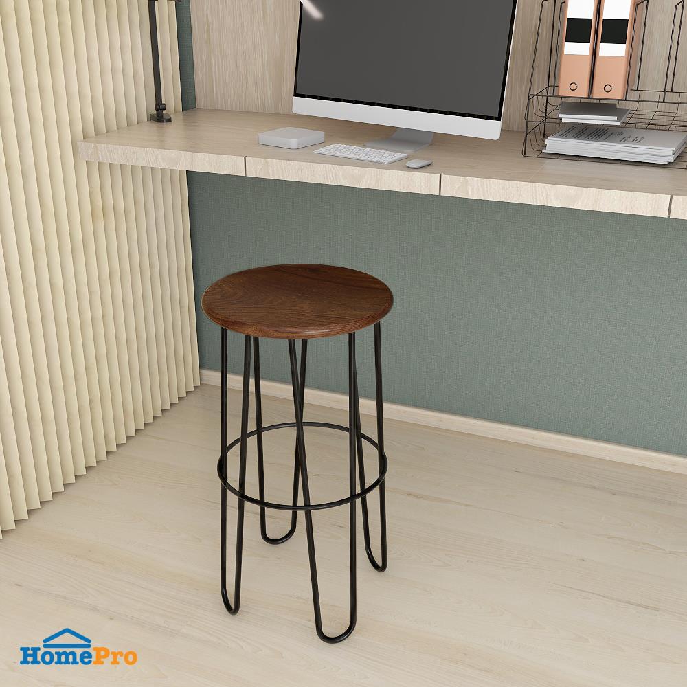 เก้าอี้บาร์ FURDINI COLE สีวอลนัท