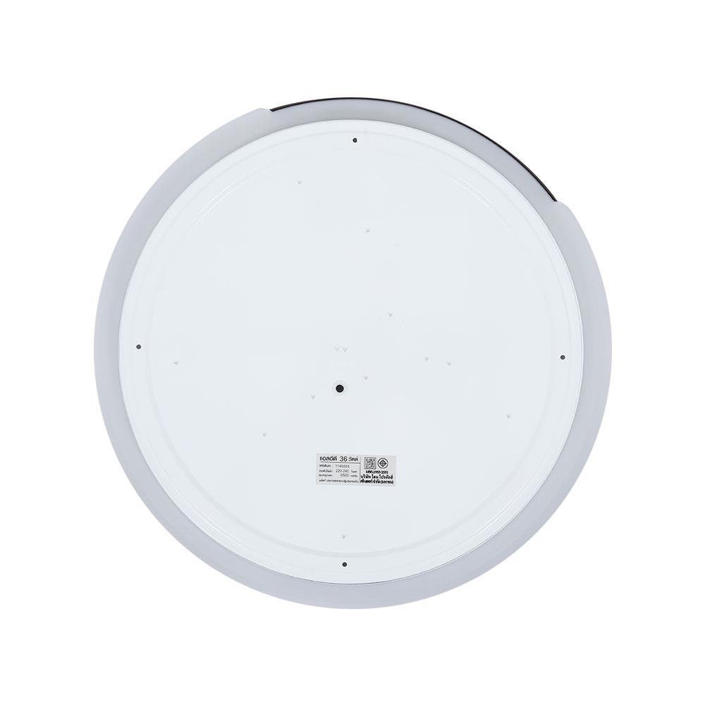 ไฟเพดาน LED CARINI JS127 21 นิ้ว 36 วัตต์ DAYLIGHT สีน้ำตาล