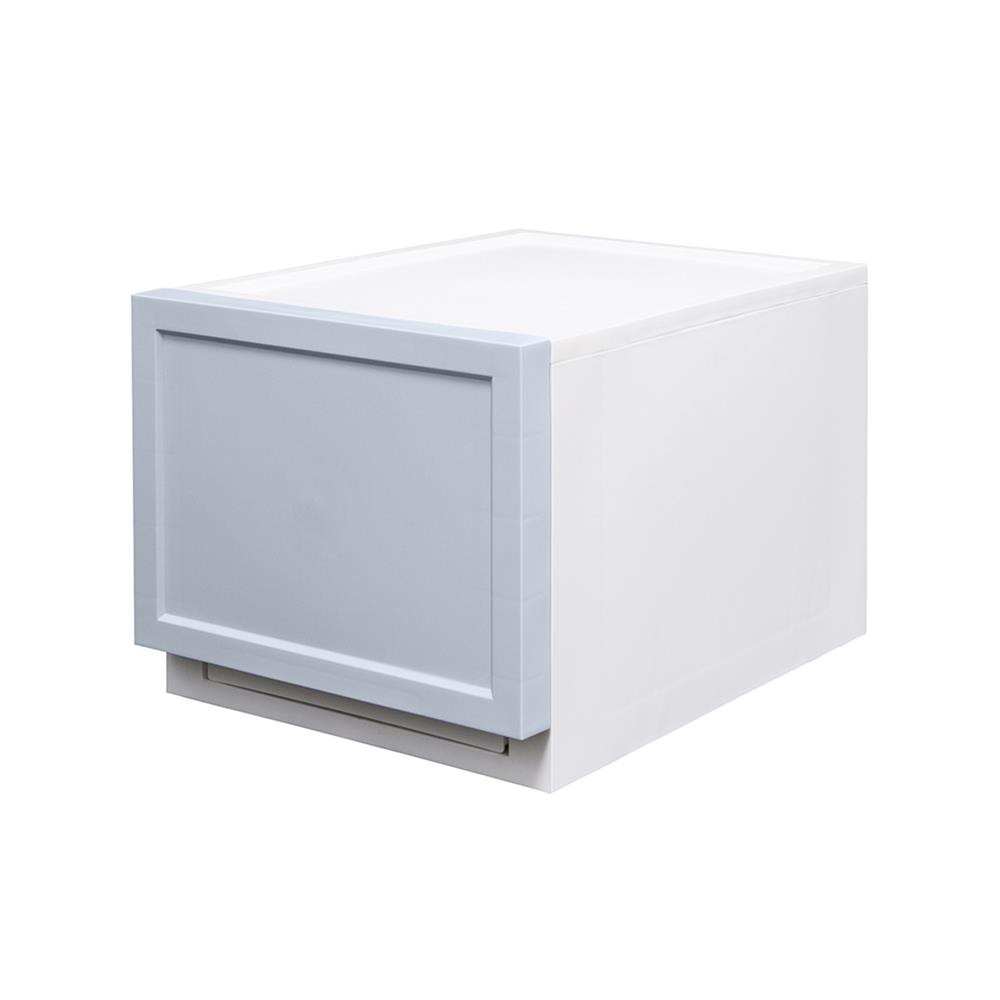 กล่องลิ้นชัก 1 ลิ้นชัก STACKO ECO S 27x39.5x24 ซม. สีฟ้า