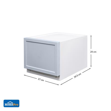 กล่องลิ้นชัก 1 ลิ้นชัก STACKO ECO S 27x39.5x24 ซม. สีฟ้า_6