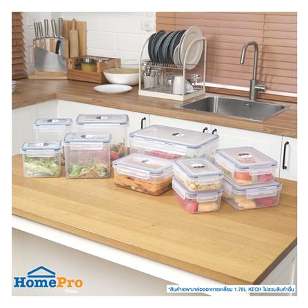 กล่องอาหารเหลี่ยม 1.78 ลิตร KECHxDOUBLE LOCK No.9116_4
